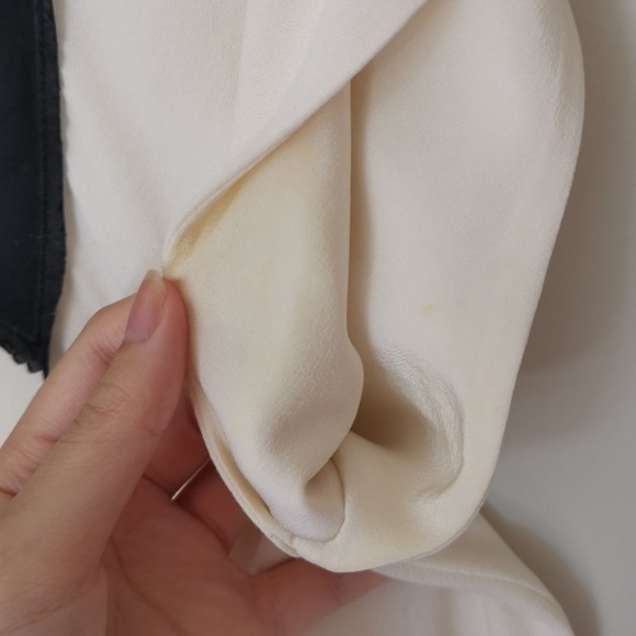 Fendi Wool Blend Top 38 Cream / Black - Picture 16 of 16